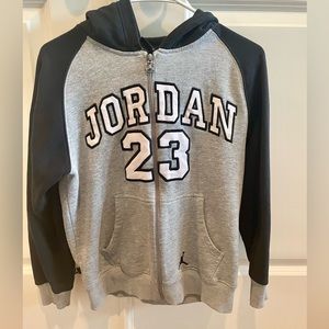 Jordan zip up sweatshirt